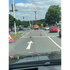 Traffic cone two-piece#tested to TL