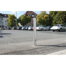 Stainless steel post#Ø 102 mm