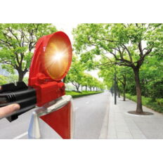 Signal light for traffic panels #acc. TL#POWERNOX