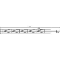 Tubular lattice mast#Ø 48 x 3.2 mm