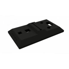 Base plate 17 kg with slot for fixing panel and ha