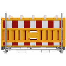 SET#with 20 panel fence#on stacking pallet