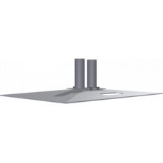 Mobile fence plate