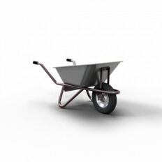 Wheelbarrow #type „Geselle“#mounted