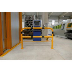 Hoop of steel tube#Ø 48 x 2,5 mm#with cross bar#for plugging down