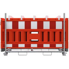SET#with 20 panel fence#on stacking pallet