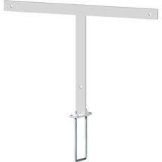 Holder for sign flat steel for sign Ø 450 mm