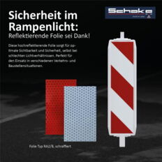 Plastic traffic panel type 60