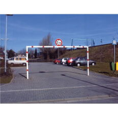 Holder for sign flat steel for sign Ø 450 mm