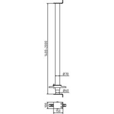 Trench shoring „Perfect“#Ø 60 mm