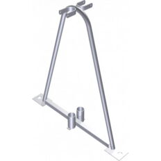 Mobile fence stand