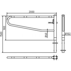 Swiveling gates