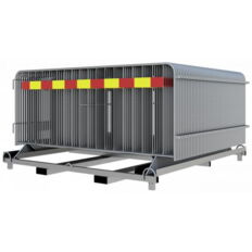 SET#with 50 crowd barrier type E#with and without touch bar