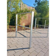 Lean-on hoop of flat bar steel#50 x 12 mm