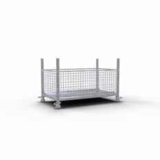 Mesh box pallet#1,30m x 0,70m x 0,70m