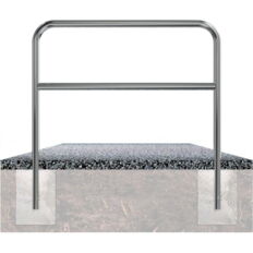 Stainless steel hoop#Ø 48 mm#for casting in concrete